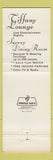Matchbook Cover - Admiral Inn Milwaukee WI