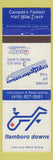 Matchbook Cover - Falmboro Downs Horse Racing Dundas ON WEAR