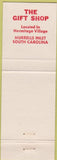Matchbook Cover - Anchor Restaurant Marina Murrells Inlet SC