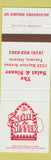 Matchbook Cover - Saint and Sinner Toronto ON freehouse