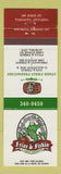 Matchbook Cover - Friar and Firkin Toronto ON Aurora ON