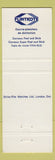 Matchbook Cover - Flintkote Flooring Carreaux Adhesifs
