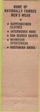Matchbook Cover - Hoffman's Hagerstown MD