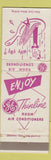 Matchbook Cover - GE General Election Air Conditioners