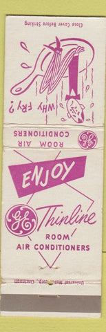 Matchbook Cover - GE General Election Air Conditioners
