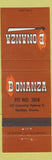 Matchbook Cover - Bonanza Pit Restaurant Hamilton ON