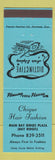 Matchbook Cover - Chique Hair Fashion QC?