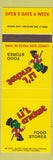 Matchbook Cover - Li'l Cricket Food Stores