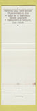 Matchbook Cover - L Hippodrome Blue Bonnets Canada
