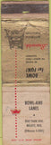 Matchbook Cover - Brunswick Bowling Beloit WI POOR