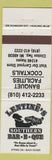 Matchbook Cover - Lentine's Southern BBQ Clinton Township MI