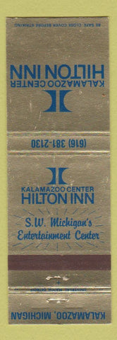 Matchbook Cover - Kalamazoo Hilton Inn MI