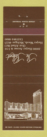 Matchbook Cover - The Parkcrest Harper Woods MI