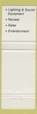 Matchbook Cover - Salvadors Detroit MI
