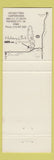 Matchbook Cover - Holiday Park MAP Traverse City MI Airstream Trailers