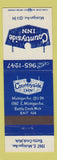 Matchbook Cover - Countryside Inn Battle Creek MI