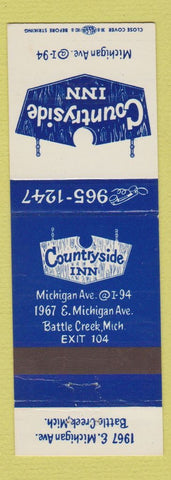 Matchbook Cover - Countryside Inn Battle Creek MI
