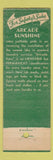 Matchbook Cover - Arcade Sunshine Laundry Dry Cleaning
