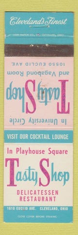 Matchbook Cover - Tasty Shop Deli Restaurant Cleveland OH