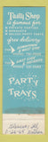 Matchbook Cover - Tasty Shop Deli Restaurant Cleveland OH