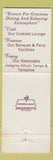 Matchbook Cover - Country Side Inn Battle Creek Marshall MI