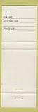 Matchbook Cover - Mc Frock's Saloon Farmington Hills MI