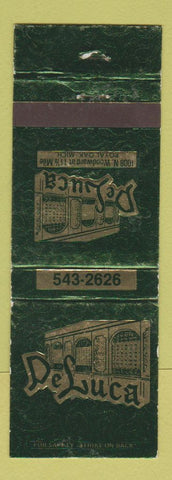 Matchbook Cover - DeLuca Royal Oak MI Italian restaurant WEAR