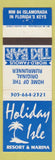 Matchbook Cover - Holiday Isle Resort Marina Islamorada FL Tiki Bar