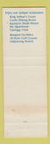 Matchbook Cover - Miami Springs Villas Kings Inn FL WEAR