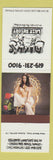 Matchbook Cover - Dick's Last Resort San Diego CA pinup