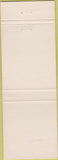 Matchbook Cover - Thal Acres Country Club Bowling Westfield WI