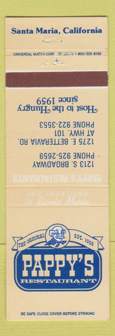 Matchbook Cover - Hayes Street Grill San Francisco CA