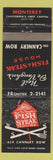 Matchbook Cover - The Odyssey Mission Hills CA