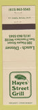 Matchbook Cover - Marina's Bar Grill Sausalito CA WEAR