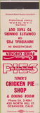 Matchbook Cover - Chicken Pie Shop Oceanside CA