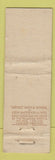 Matchbook Cover - Kuppenheimer Clothes Silverberg Bethlehem PA Midget WORN