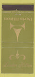 Matchbook Cover - London Paris Hilton Hotels WEAR 30 Strike