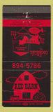 Matchbook Cover - The Red Barn Panorama City CA WEAR 30 Strike