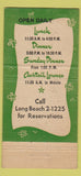 Matchbook Cover - Welch's Restaurant Long Beach CA 30 Strike
