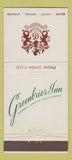 Matchbook Cover - Greenbrier Inn Garden Grove CA 30 Stick