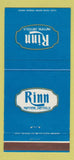 Matchbook Cover - Rinn Motor Hotels Salt Lake City Provo UT Las Vegas 30 Strike