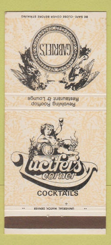 Matchbook Cover Gabriel's Lucifer's Corner Holiday Inn Denver Colorado 30 Strike