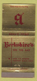 Matchbook Cover - Berkshire's Restaurant Newport Beach CA 30 Strike