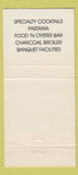 Matchbook Cover - Newport Turtle Newport Beach CA? 30 Strike
