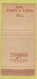 Matchbook Cover - Waldorf Club Reno NV 30 Strike