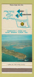 Matchbook Cover - Port of San Diego CA 30 Strike