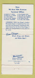 Matchbook Cover - Port of San Diego CA 30 Strike