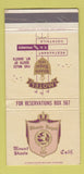 Matchbook Cover - Shasta Royal Inn Mount Shasta CA 30 Strike