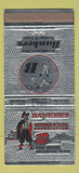 Matchbook Cover - Bakers Savings and Loan Galveston TX 30 Strike