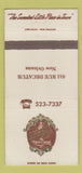 Matchbook Cover - Honey's du Vieux Capre New Orleans LA 30 Strike